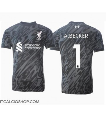 Liverpool Alisson Becker #1 Portiere Prima Maglia 2024-25 Manica Corta